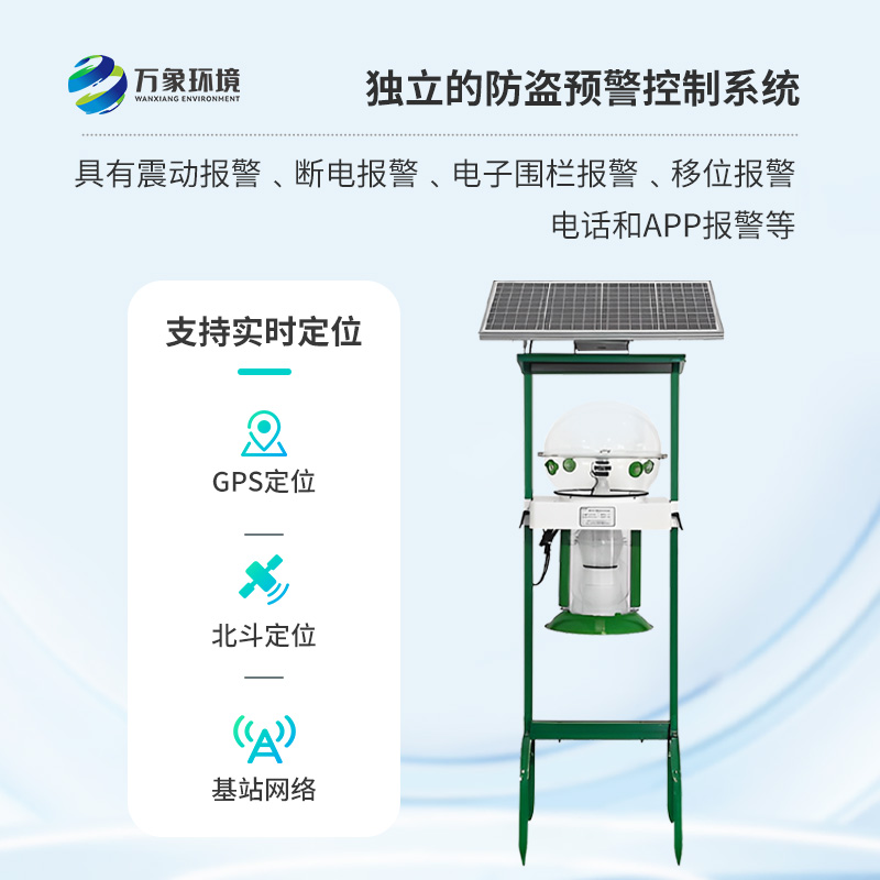 水稻害蟲性誘測報(bào)燈，保護(hù)水稻生長遠(yuǎn)離病蟲害